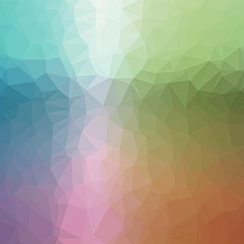 Abstract colors polygonal triangles pattern background.