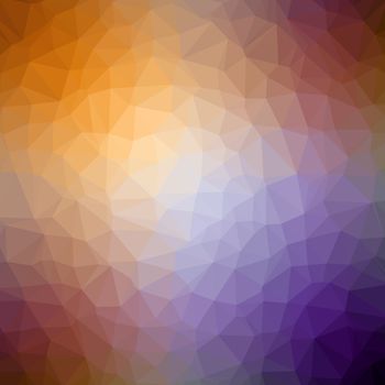 Abstract colors polygonal triangles pattern background.