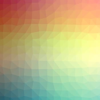 Abstract colorful triangular or polygonal background.