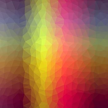 Abstract colorful triangular or polygonal background.