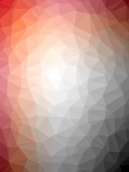 Abstract colorful triangular or polygonal background.