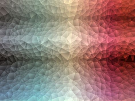 Abstract color polygonal triangle patterns.