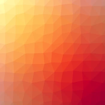 Abstract colorful triangular or polygonal background illustration.