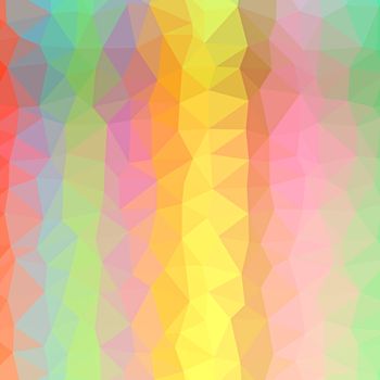 Abstract colorful triangular or polygonal background.