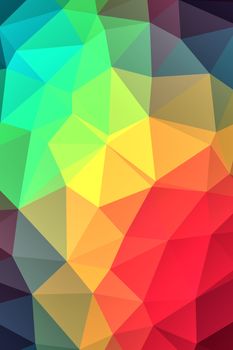 Low poly background. Polygonal or triangular abstract color background. Polygonal pattern. Low poly pattern.