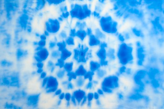 Blur fabric Tie dye bright colors texture background.