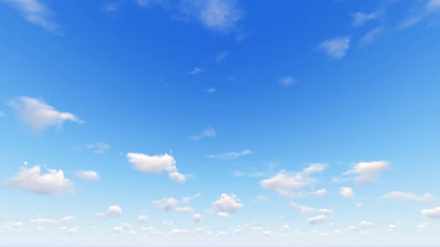 Cloudy blue sky abstract background, blue sky background with tiny clouds, 3d rendering

