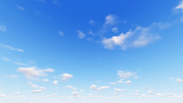 Cloudy blue sky abstract background, blue sky background with tiny clouds, 3d rendering

