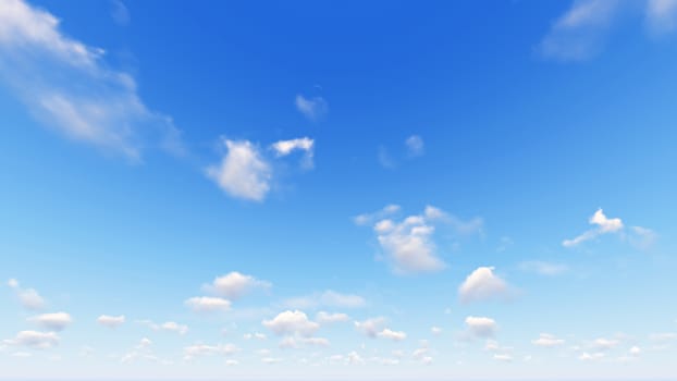 Cloudy blue sky abstract background, blue sky background with tiny clouds, 3d rendering

