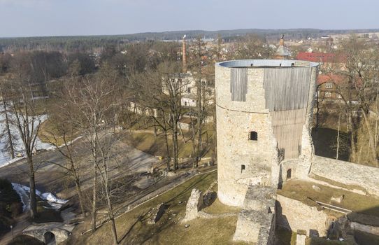 Medieval Cesis Castle.