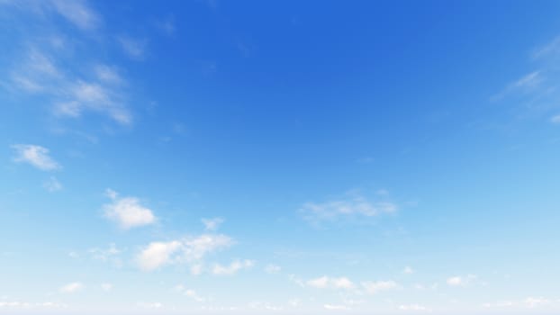 Cloudy blue sky abstract background, blue sky background with tiny clouds, 3d rendering

