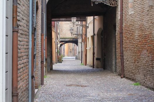 Classical medieval streets.