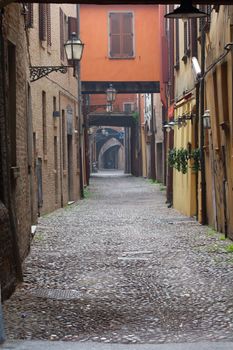 Classical medieval streets.