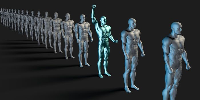 Special Employee and Individual Standing Out From the Crowd