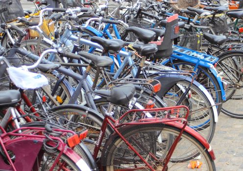 Bicycle parking near central bus station