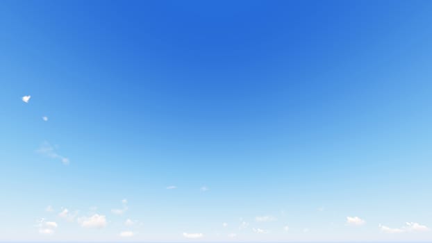 Cloudy blue sky abstract background, blue sky background with tiny clouds, 3d rendering

