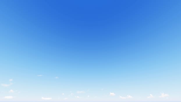 Cloudy blue sky abstract background, blue sky background with tiny clouds, 3d rendering

