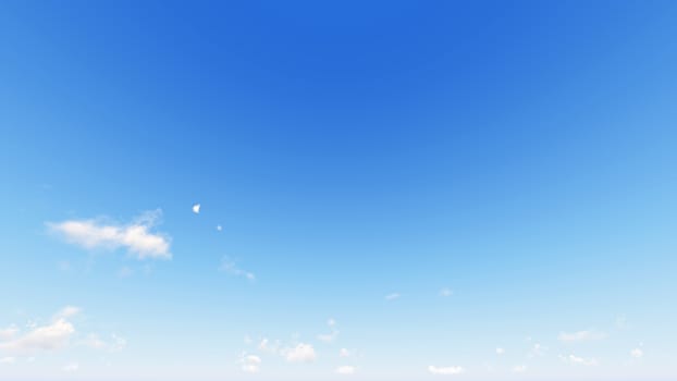 Cloudy blue sky abstract background, blue sky background with tiny clouds, 3d rendering

