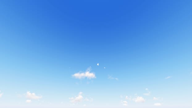 Cloudy blue sky abstract background, blue sky background with tiny clouds, 3d rendering

