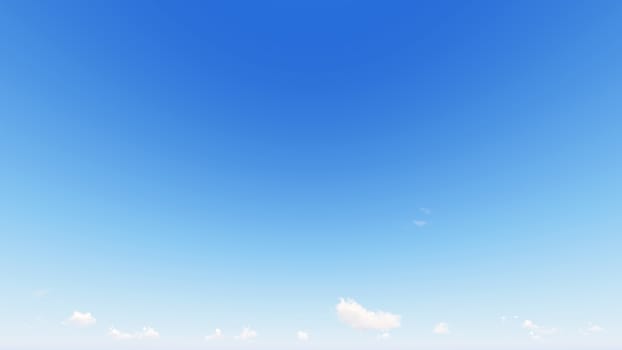 Cloudy blue sky abstract background, blue sky background with tiny clouds, 3d rendering

