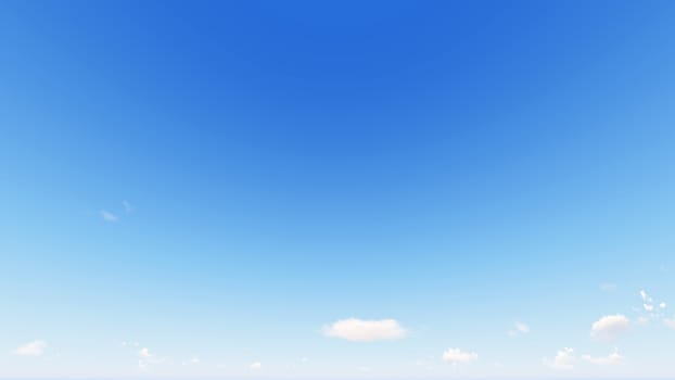 Cloudy blue sky abstract background, blue sky background with tiny clouds, 3d rendering

