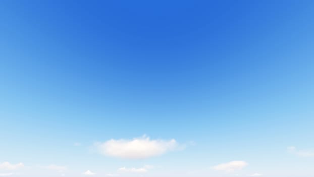 Cloudy blue sky abstract background, blue sky background with tiny clouds, 3d rendering

