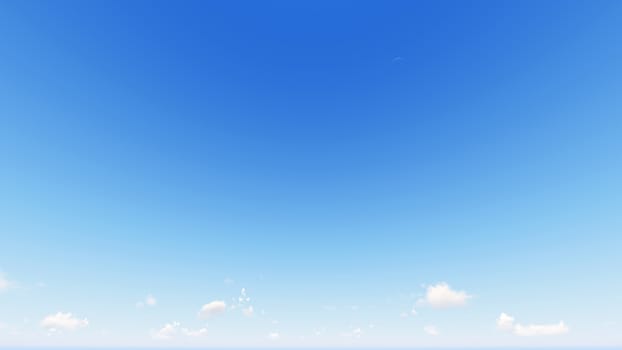 Cloudy blue sky abstract background, blue sky background with tiny clouds, 3d rendering

