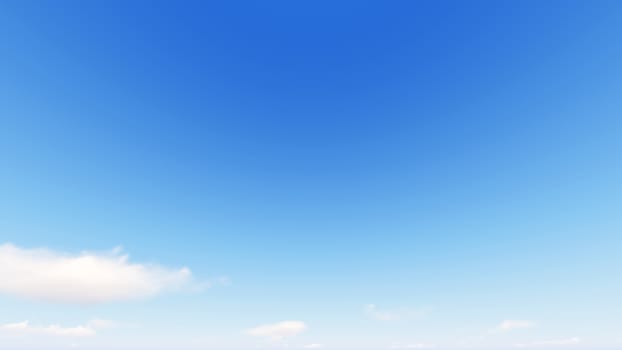 Cloudy blue sky abstract background, blue sky background with tiny clouds, 3d rendering

