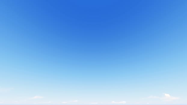 Cloudy blue sky abstract background, blue sky background with tiny clouds, 3d rendering

