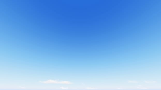 Cloudy blue sky abstract background, blue sky background with tiny clouds, 3d rendering

