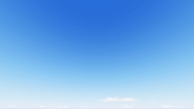 Cloudy blue sky abstract background, blue sky background with tiny clouds, 3d rendering

