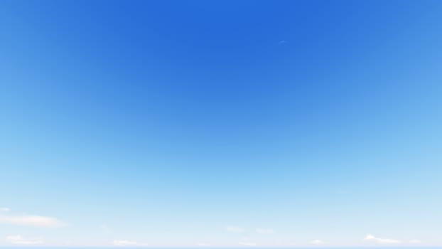 Cloudy blue sky abstract background, blue sky background with tiny clouds, 3d rendering

