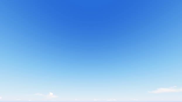 Cloudy blue sky abstract background, blue sky background with tiny clouds, 3d rendering

