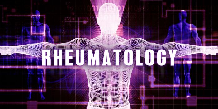 Rheumatology as a Digital Technology Medical Concept Art