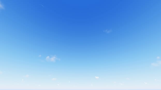 Cloudy blue sky abstract background, blue sky background with tiny clouds, 3d rendering

