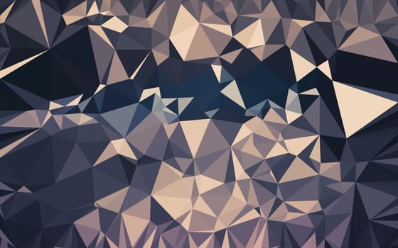 Abstract low poly background, geometry triangle, mosaic pastel color background