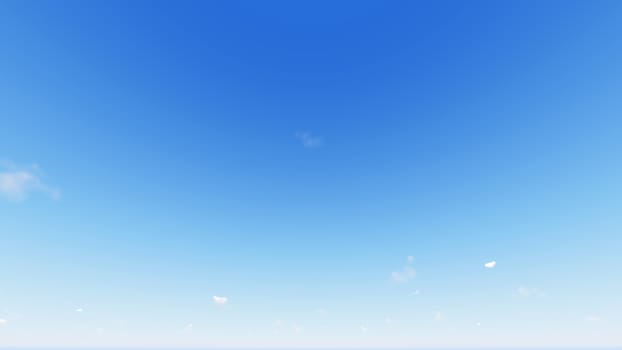 Cloudy blue sky abstract background, blue sky background with tiny clouds, 3d rendering

