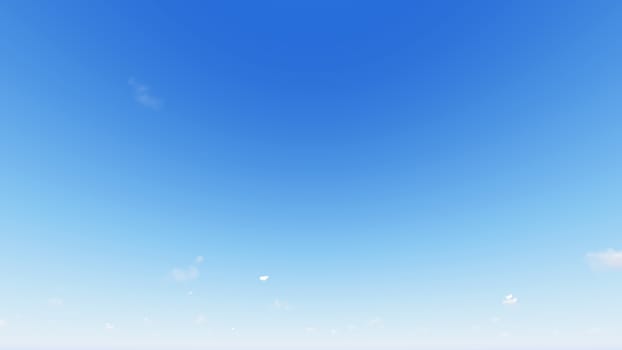 Cloudy blue sky abstract background, blue sky background with tiny clouds, 3d rendering

