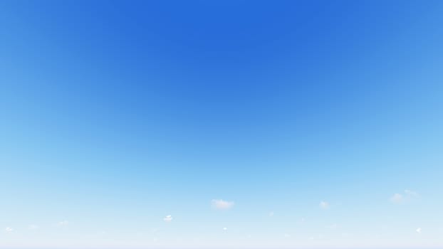 Cloudy blue sky abstract background, blue sky background with tiny clouds, 3d rendering

