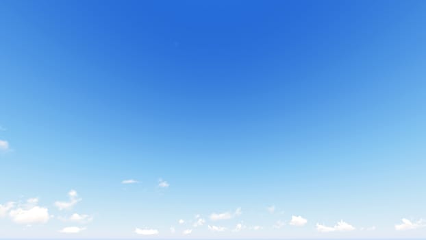 Cloudy blue sky abstract background, blue sky background with tiny clouds, 3d rendering

