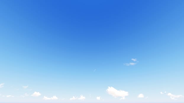 Cloudy blue sky abstract background, blue sky background with tiny clouds, 3d rendering

