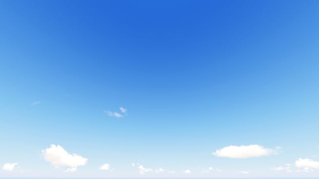 Cloudy blue sky abstract background, blue sky background with tiny clouds, 3d rendering

