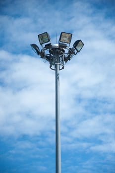 A street light, light pole, lamppost, street lamp, light standard, or lamp standard is a raised source oflight on the edge of a road or walkway. Modern lamps may also have light-sensitive photocells that activate automatically when light is or is not needed: dusk, dawn, or the onset of dark weather. This function in older lighting systems could have been performed with the aid of a solar dial. Many street light systems are being connected underground instead of wiring from one utility post to another.