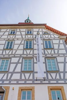 Backnang, Germany - April 2, 2016: Art gallery of the city of Backnang (Galerie der Stadt Backnang). It hosts different exhibitions each year with oeuvres from regional and national artists.