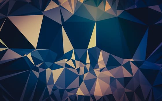 Abstract low poly background, geometry triangle, mosaic pastel color background