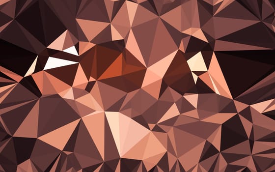 Abstract low poly background, geometry triangle, mosaic pastel color background