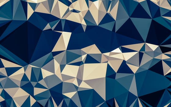 Abstract low poly background, geometry triangle, mosaic pastel color background