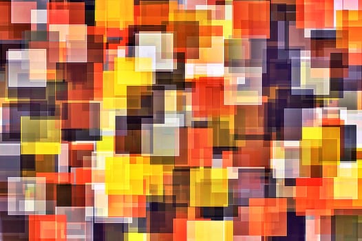 orange yellow and black square pattern abstract background