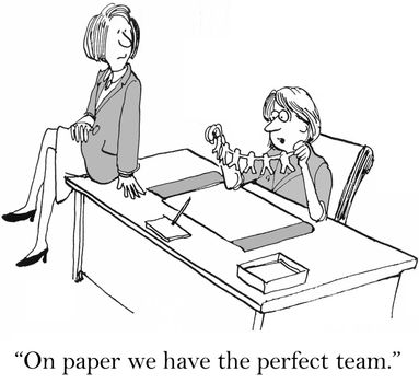 "On paper we have the perfect team."