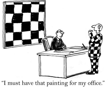 "I must have that painting for my office."